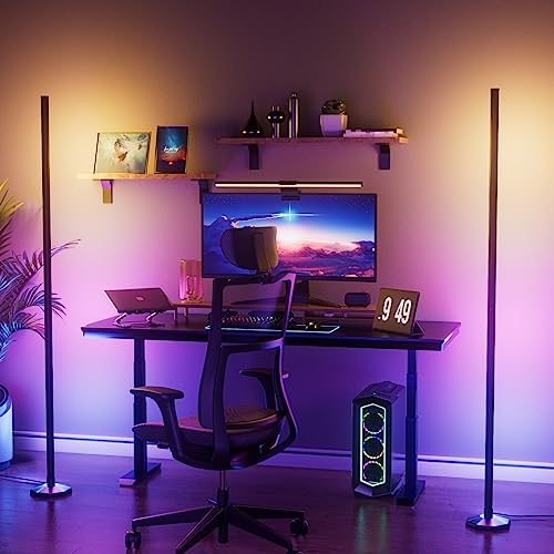 YIKBIK 65" RGB Floor Lamp with Bluetooth Control