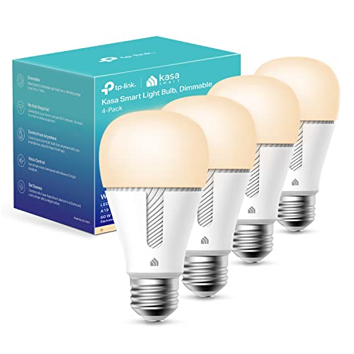 Kasa Smart Dimmable LED Bulbs for Alexa & Google