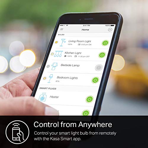 Kasa Smart Dimmable LED Bulbs for Alexa & Google
