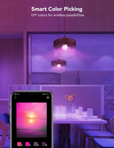 Smart Color-Changing Light Bulbs, Music Sync, 16M Colors