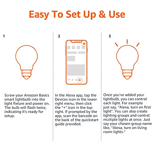 Smart LED Light Bulb Works with Alexa, Tunable White
