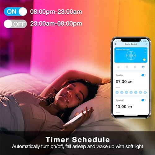 Daybetter 100ft WiFi Smart LED Lights with Music Sync