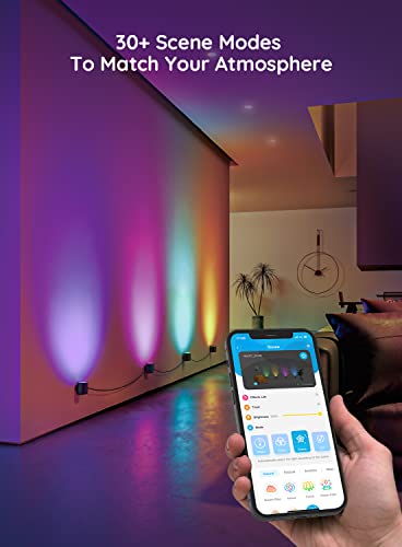RGBIC Smart Wall Sconces with Music Sync