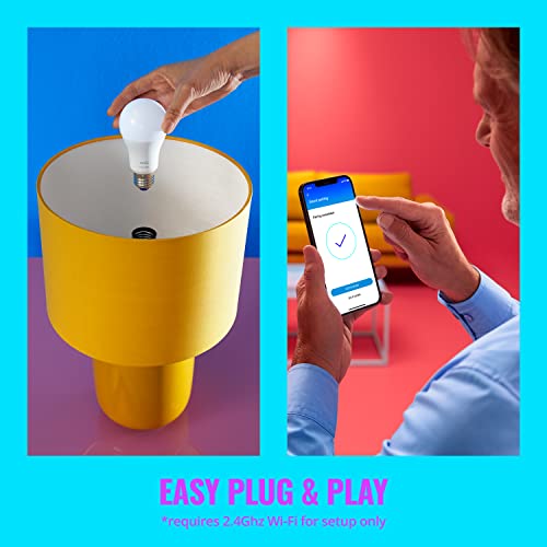 WiZ 60W A19 Color LED Smart Bulb (1 Pack)