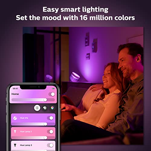 Philips Hue Iris Smart Table Lamp - Color-Changing LED