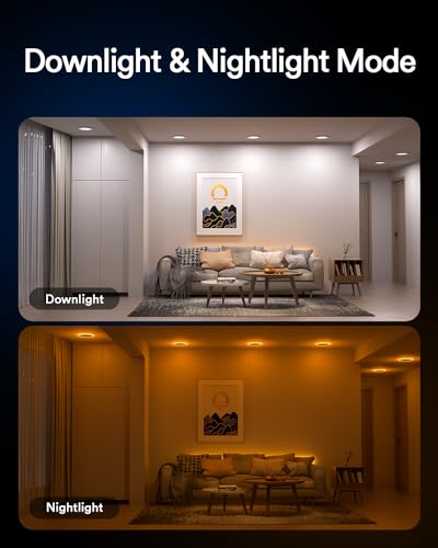 Lumary Smart 6 Inch RGB Night Light Canless