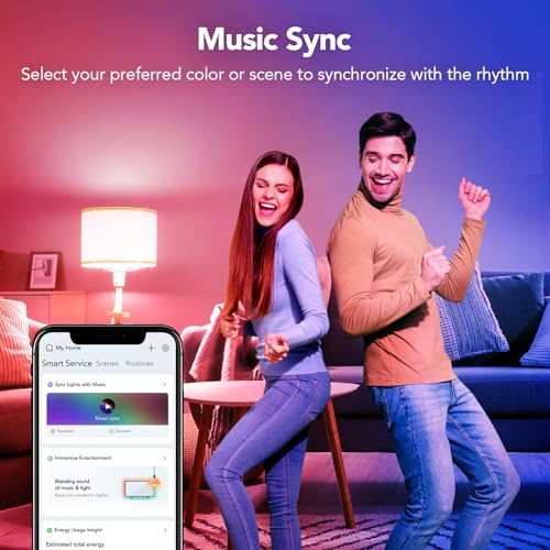 OREiN Matter Smart Light Bulbs - Color Changing Bulbs
