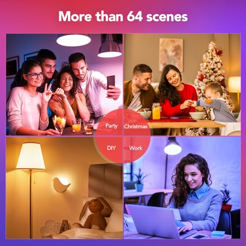 OREiN Matter Smart Light Bulbs - Color Changing Bulbs