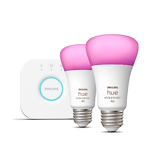 Philips Hue Smart Light Starter Kit: White and Color