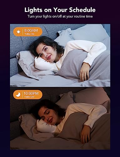 Smart RGBWW LED Downlights, Work with Alexa & Google