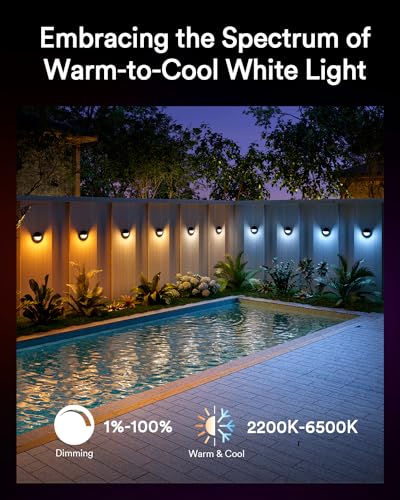 Lumary Smart LED Deck Lights, 6 Pack