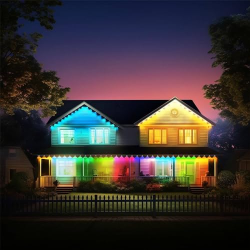 RGB+IC Smart Eaves Lights for Year-Round Outdoor Decorating