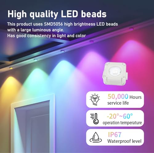 RGB+IC Smart Eaves Lights for Year-Round Outdoor Decorating
