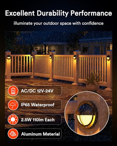 Lumary Smart LED Deck Lights, 6 Pack