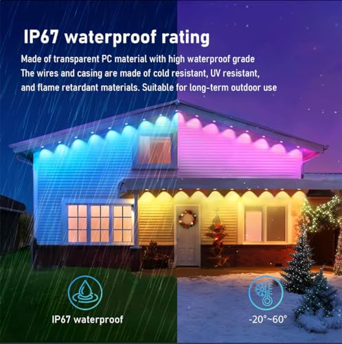 RGB+IC Smart Eaves Lights for Year-Round Outdoor Decorating