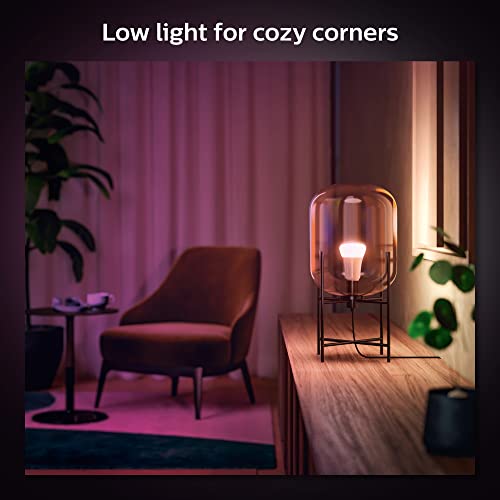 Philips Hue 60W LED Bulb 3 Pack - Color-Changing Light
