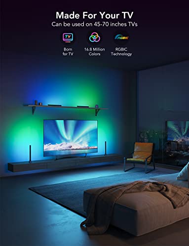Govee RGBIC WiFi TV Backlight for 45-70 inch