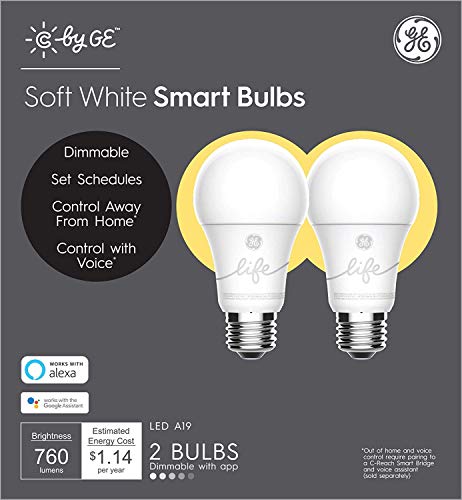 CYNC Smart Light Bulbs for Alexa/Google Home (2pk)