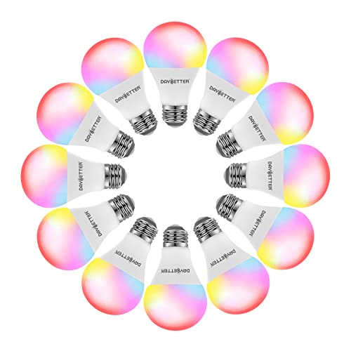 DAYBETTER Smart Color Changing LED Light Bulbs (12 pack)