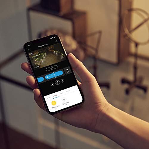 Outdoor Motion-Sensor Security Light - Ring Smart Lighting