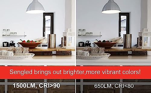 4-Pack Sengled Smart LED Bulbs, 100W Equivalent, Dimmable
