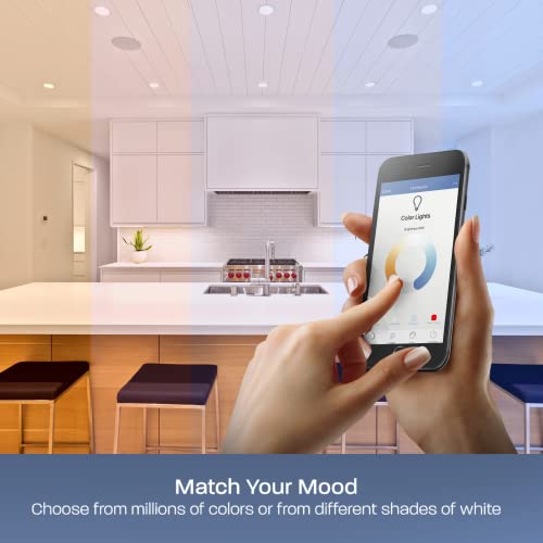 Smart LED Downlight: Works with Alexa or Google Assistant