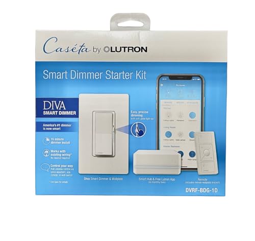 Lutron Diva Smart Dimmer Starter Kit: Caséta Lighting