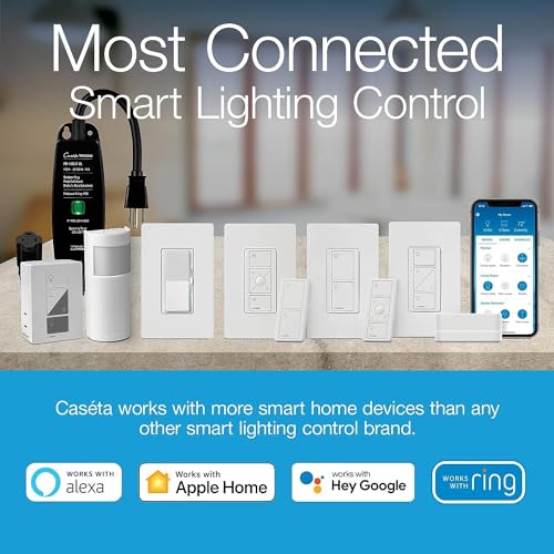 Lutron Diva Smart Dimmer Starter Kit: Caséta Lighting