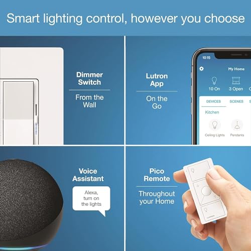 Lutron Diva Smart Dimmer Starter Kit: Caséta Lighting