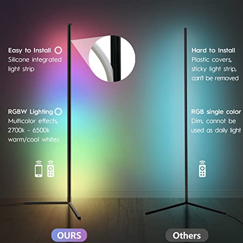 Tacopet RGBWW Corner Lamp, Color Changing Smart LED