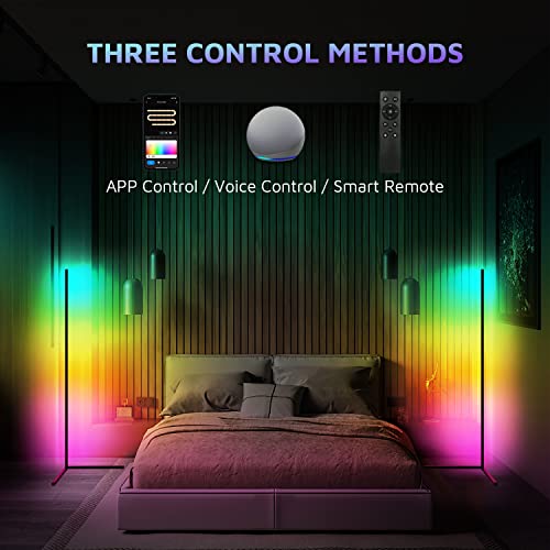 Tacopet RGBWW Corner Lamp, Color Changing Smart LED