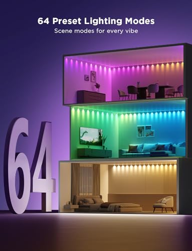 Govee RGBIC Smart LED String Lights with Music Sync