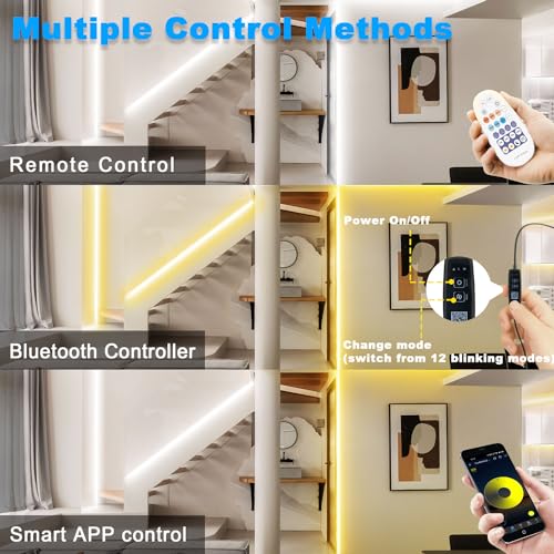 Smart White LED Strip Lights - Customize Your Space