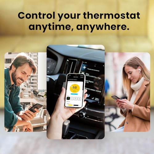 Degrii Smart Thermostat: Energy-Saving, WiFi, Google, Alexa