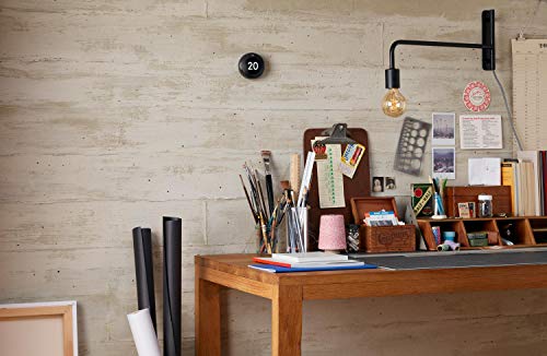 Google Nest Learning Thermostat - Programmable - 3rd Gen - Black