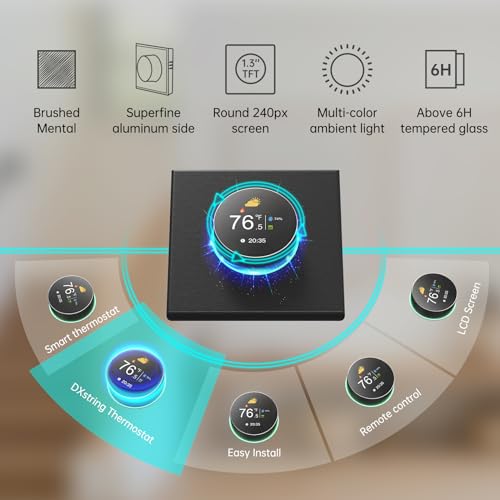 Smart Thermostat for Electric Heaters: Works with Alexa