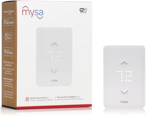 Smart Wi-Fi Thermostat for Electric Baseboard Heaters with HomeKit