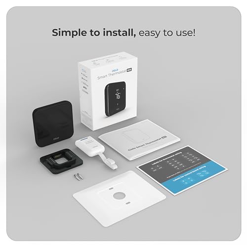 Smart Thermostat Compatible with Conventional and Heat Pump