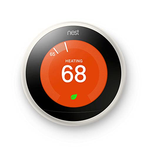 3rd Gen Google Nest Learning Thermostat - Alexa Compatible