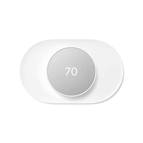 Google Nest Smart Thermostat with Trim Kit - Snow