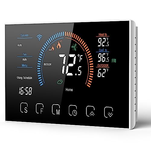 WiFi Programmable Smart Thermostat for Home, Energy Saving