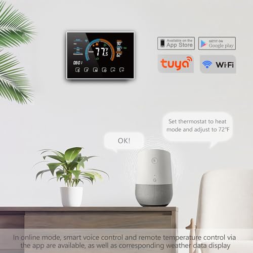 WiFi Programmable Thermostat for Home - Energy Saving
