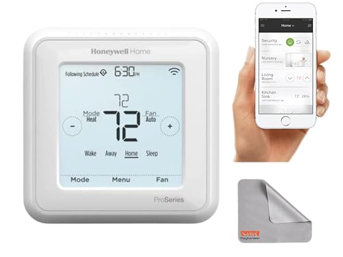 Honeywell Lyric T6 Pro Wi-Fi Thermostat + Playhardest Cloth