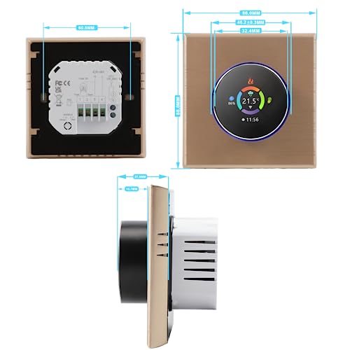 Docooler Smart Thermostat with Voice Control, 3 Colors