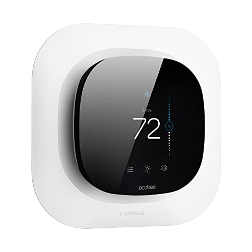 Ecobee Smart Thermostat Wall Plate Cover Kit, White