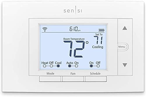 Emerson Sensi ST55U Smart Thermostat - White