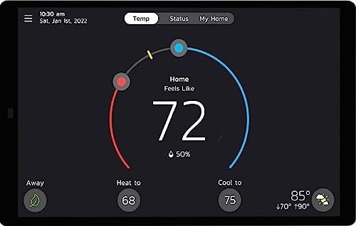Lennox S40 Smart Thermostat with Touchscreen and WiFi