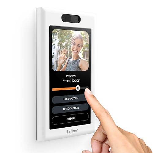 Touchscreen Smart Home Control Panel for Lighting & Music