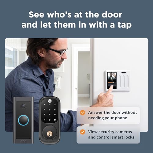 Touchscreen Smart Home Control Panel for Lighting & Music