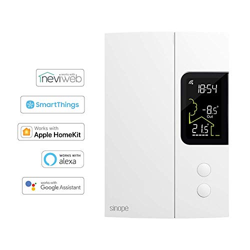 Sinopé Smart Wi-Fi Thermostat Compatible with Amazon Alexa